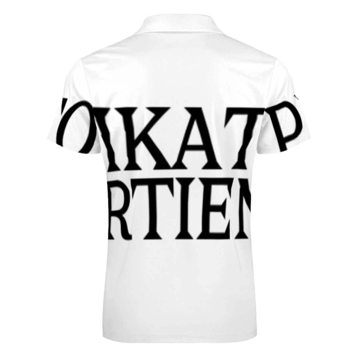 PIKATO MARTIENZO Zipper Polo Shirts Men WHT BLOK