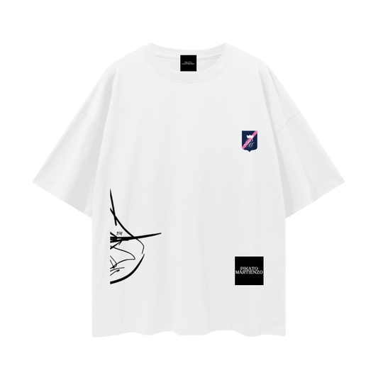 Oversize Deep Drop Shoulder Tee - 190 GSM
