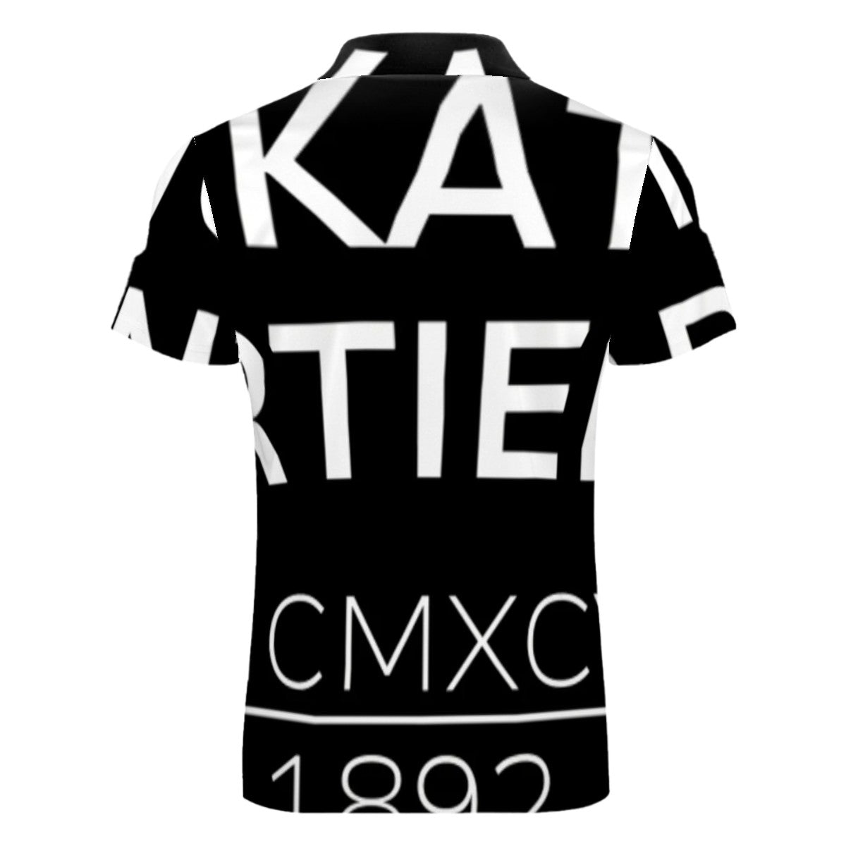 PIKATO MARTIENZO Zipper Polo Shirts Men BLK BLOK