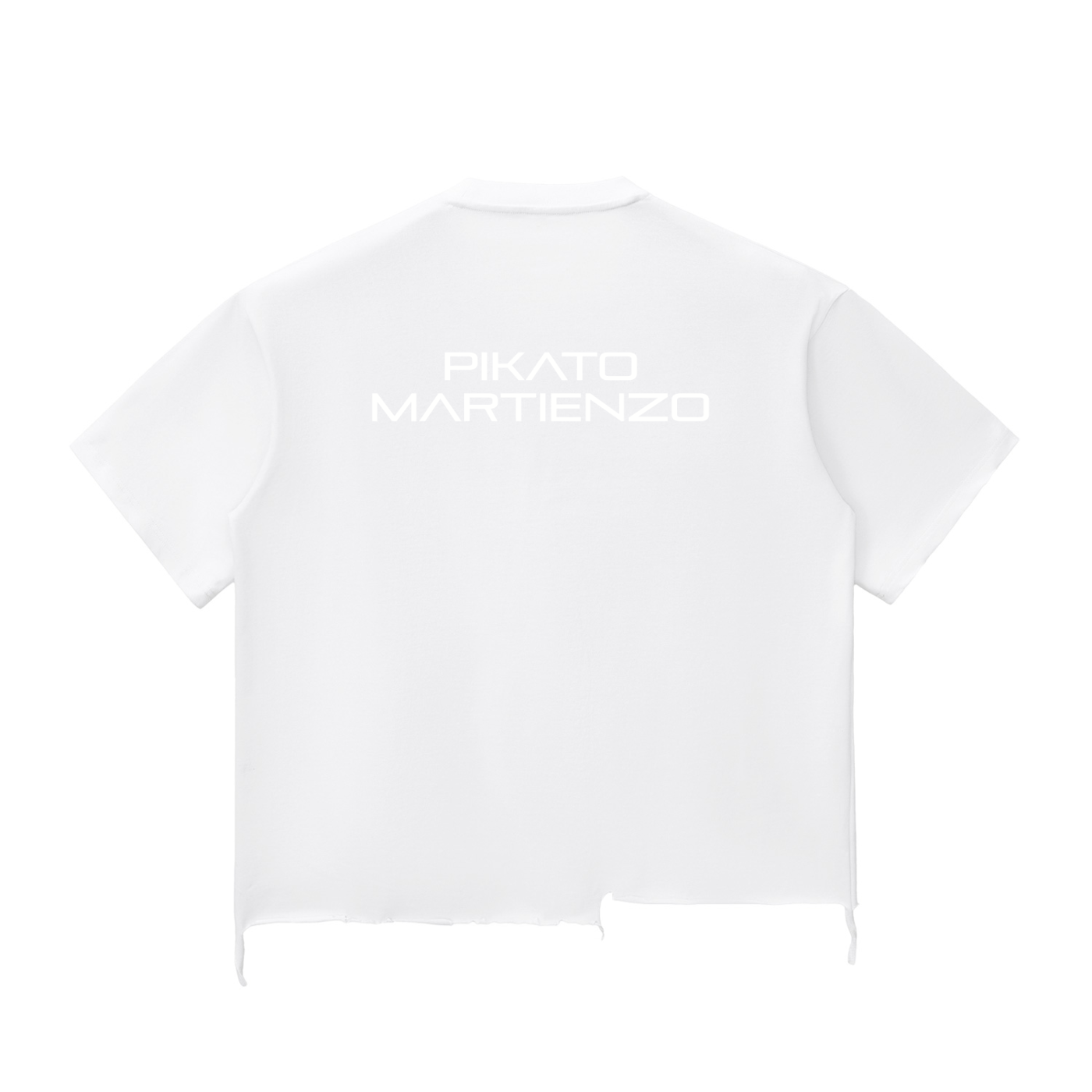 Snow Wash Raw-Hem Boxy T-shirt