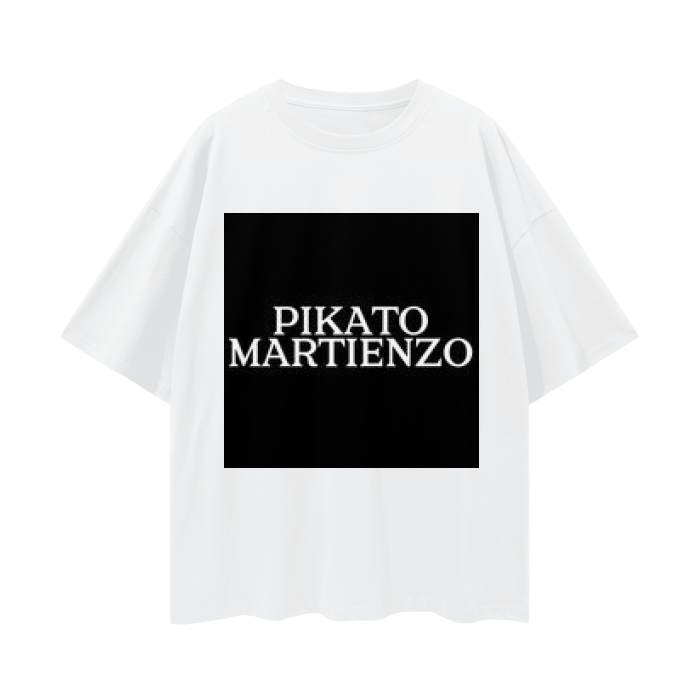PIKATO MARTIENZO Oversize Deep Drop Shoulder Tee - 190 GSM