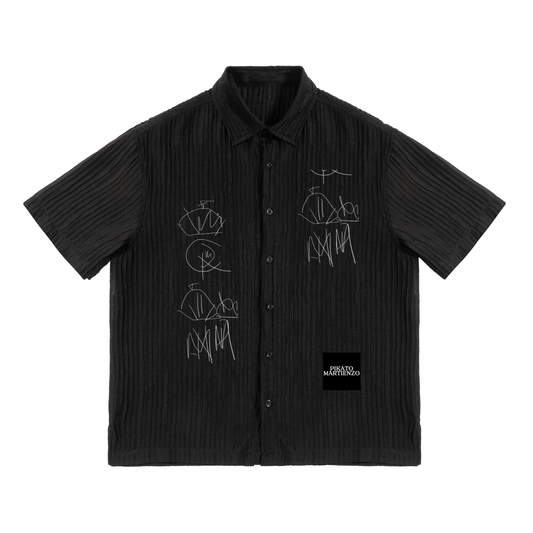 PIKATO_Tencel Jacquard Shirt