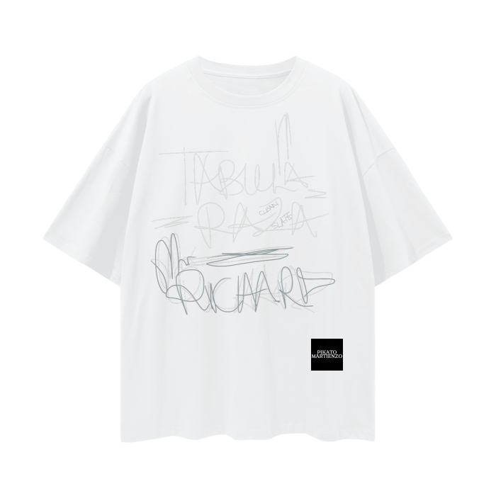 PIKATO MARTIENZO Oversize Deep drop TABULARAZA V1 T-Shirt